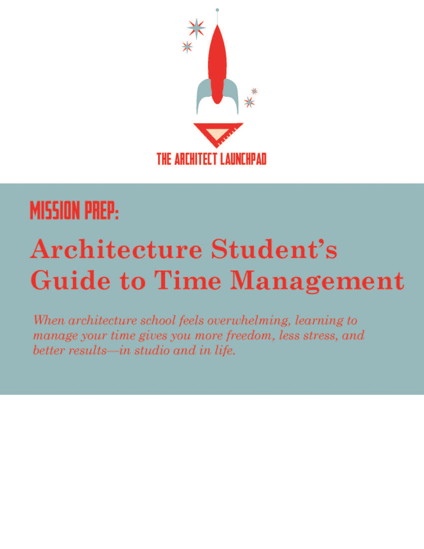 Time Management for Architecture Students Guide
